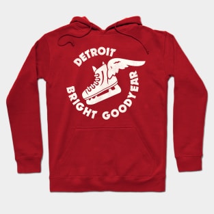 Defunct Detroit Bright Goodyear Hockey Team Hoodie